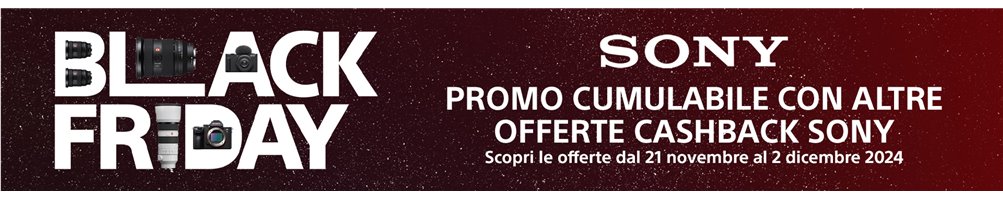 Sony BLACK FRIDAY (21/11 - 02/12) | Riflessishop.com