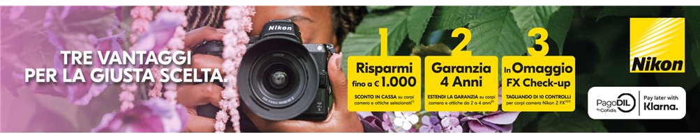 Nikon Instant Saving (28/02 - 31/03) | Riflessishop.com